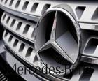 Mercedes logosu, Mercedes-Benz, Alman marka araçlar. Mercedes üç köşeli yıldız